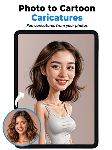 Color Toon & Caricature Maker iPad screenshot