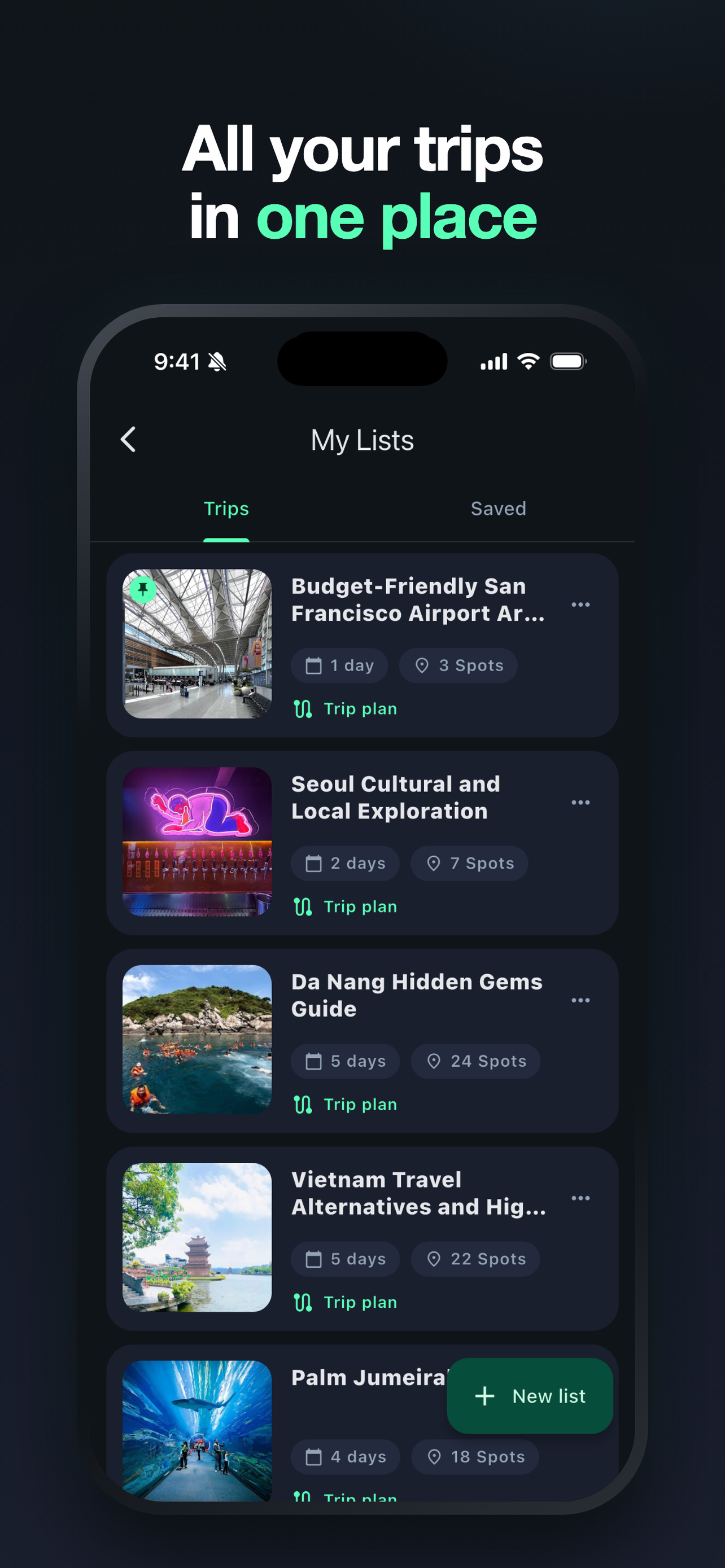 nomadtik: travel planner screenshot 6