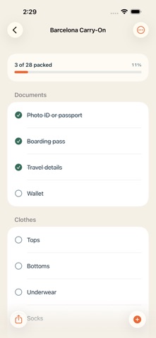 Packed Yet? Trip Checklist Screenshot 3 of 3