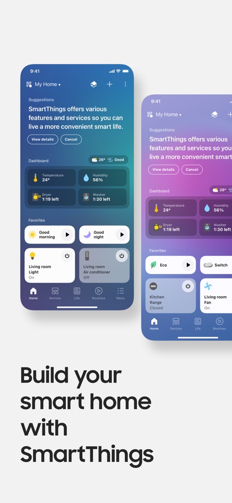SmartThings - Home Dashboard Overview