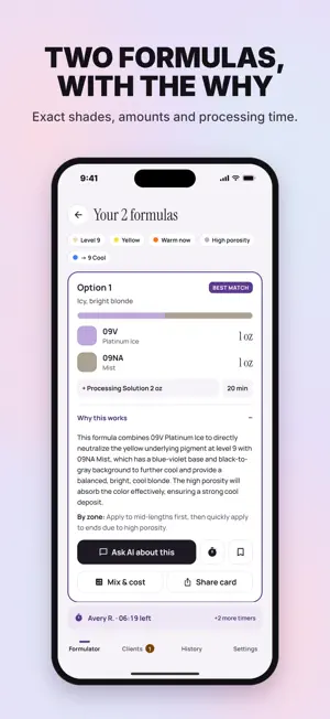 TonerAI: Hair Toner Formulas screenshot 2