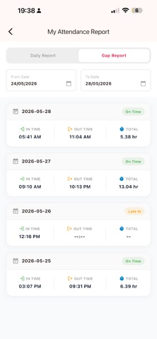 Mero Attendance screenshot