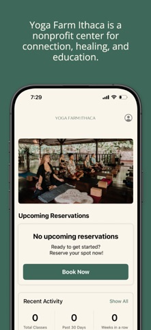 Yoga Farm Ithaca. Screenshot 2 of 4