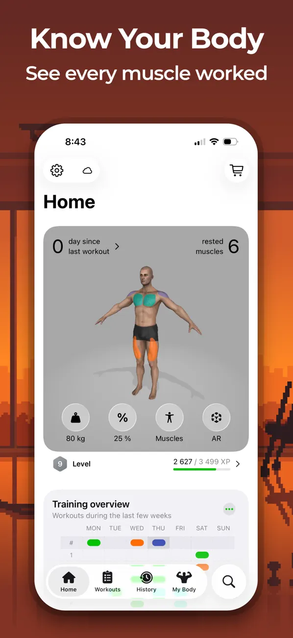 Screenshot #3 pour Gymaholic