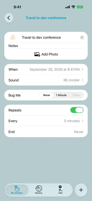 RE.minder PRO+ screenshot 3