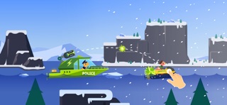 Dinosaur Police Games for kids iPhone screenshot
