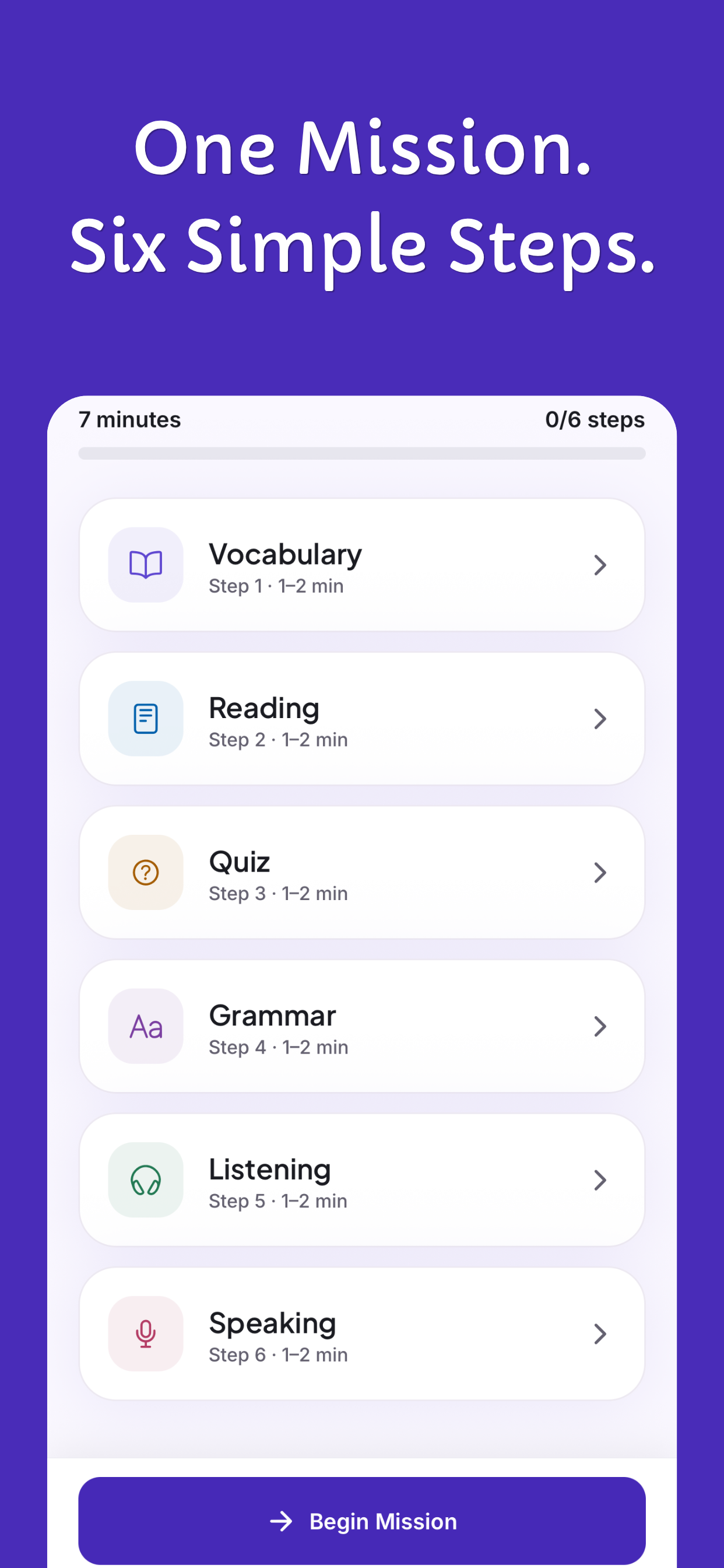 Daily English Mission screenshot 3
