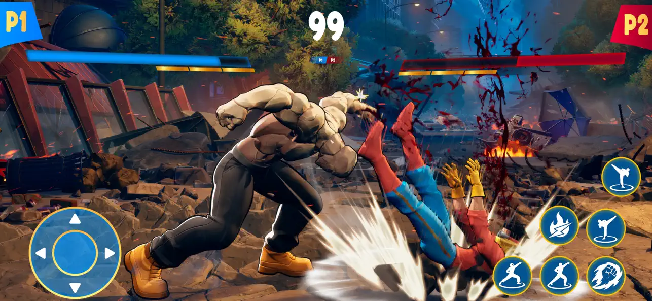 Screenshot #2 pour Hero Clash Legends