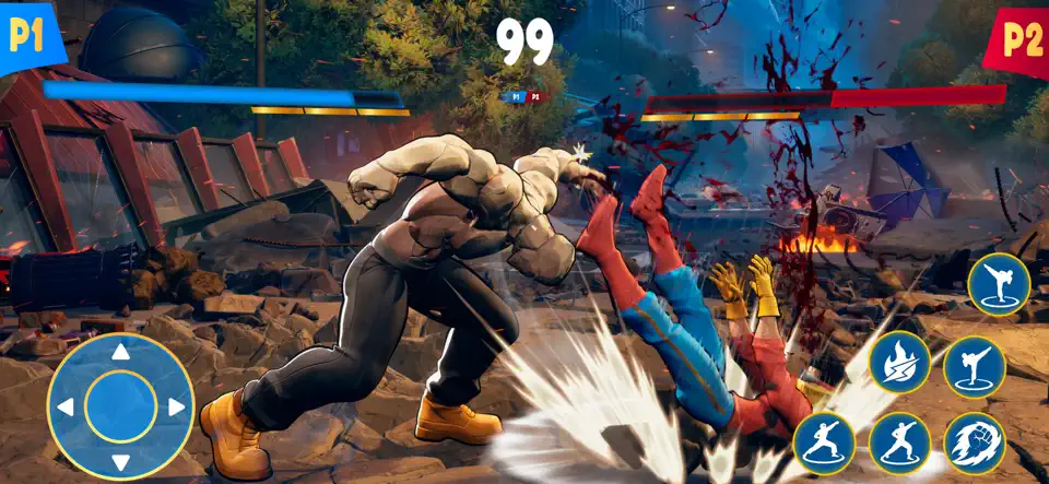 Captura de pantalla de Hero Clash Legends en iPhone 2