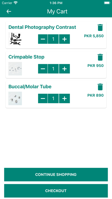 E-Dental Mart Screenshot