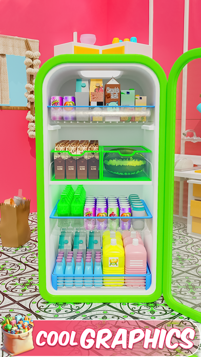 Fridge Organizer 3D Gameのおすすめ画像2