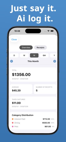 Receipt Sanner&Expense Tracker Screenshot 3 of 3