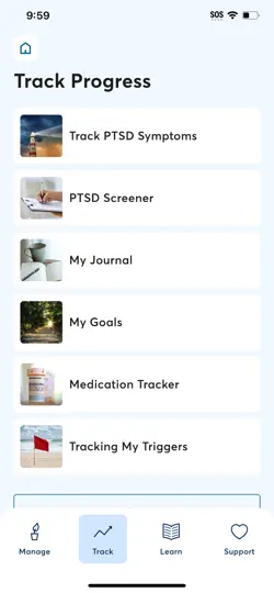 PTSD Coach iPhone Screenshot 3