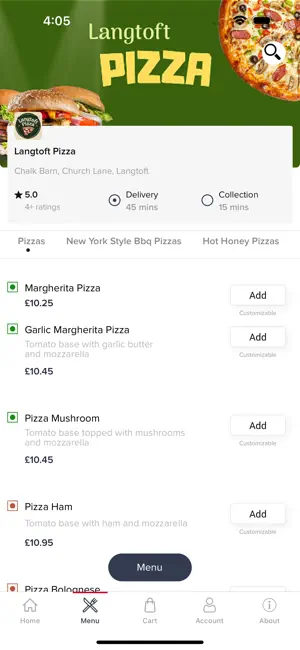 Langtoft Pizza screenshot 2