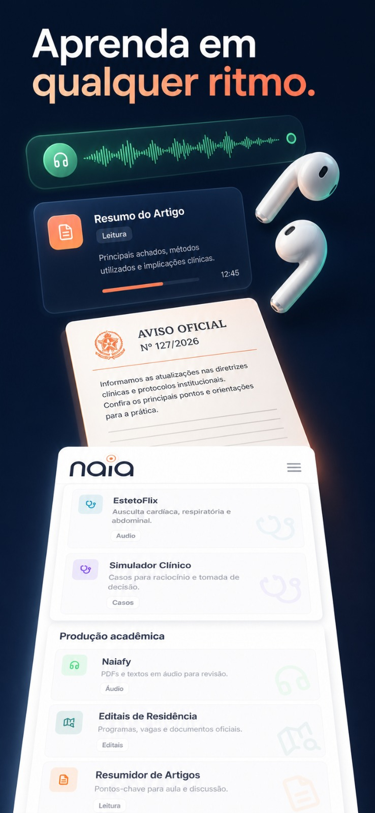 Naia - IA Clínica para Médicos screenshot 6