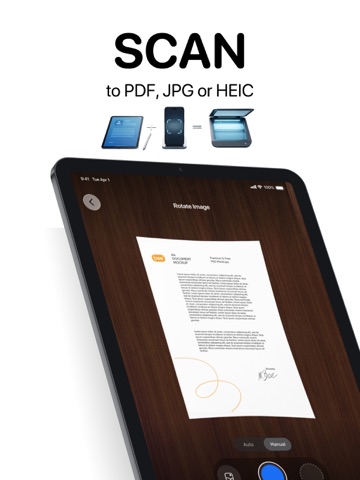 Filo: PDF Document Scanner iPad screenshot