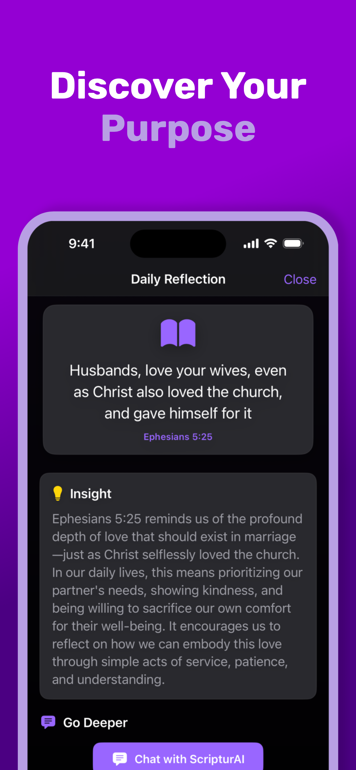 ScripturAI: Bible Study AI