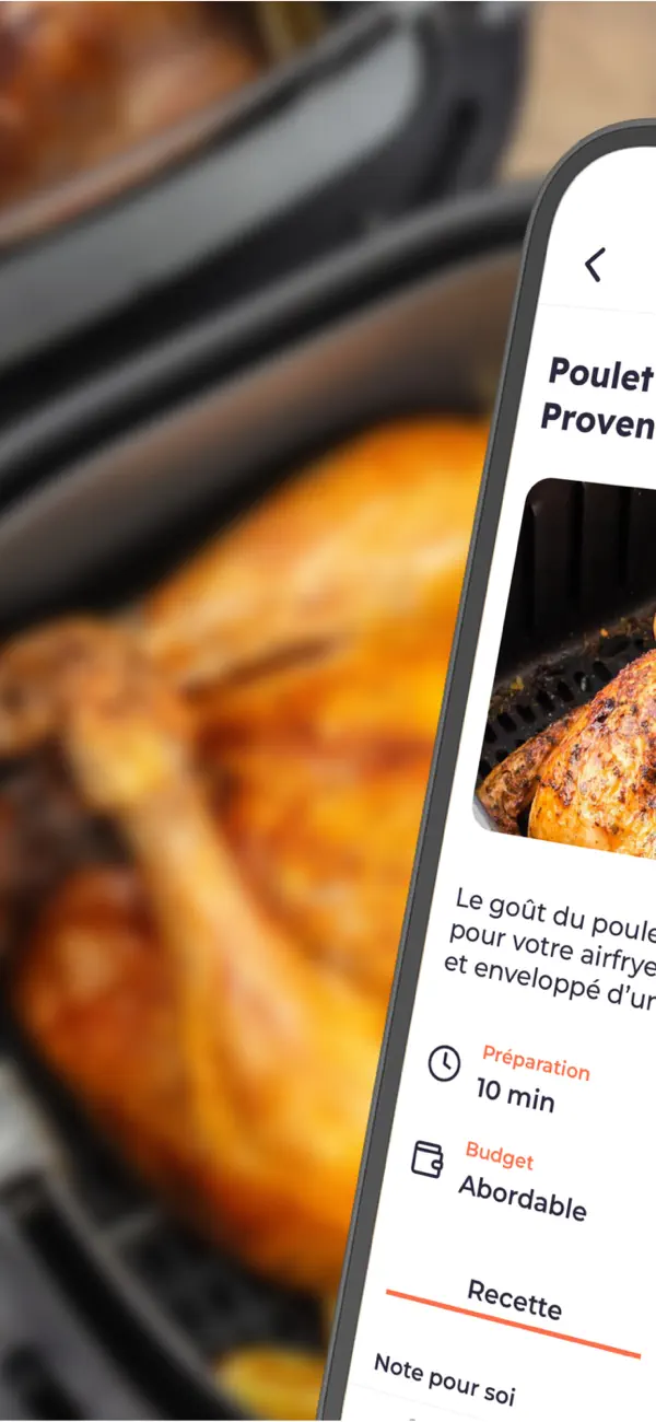 Screenshot #1 pour AirfryAddict: Recette Airfryer