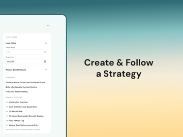 Healthy: Habit & Health Coach iPad screenshot