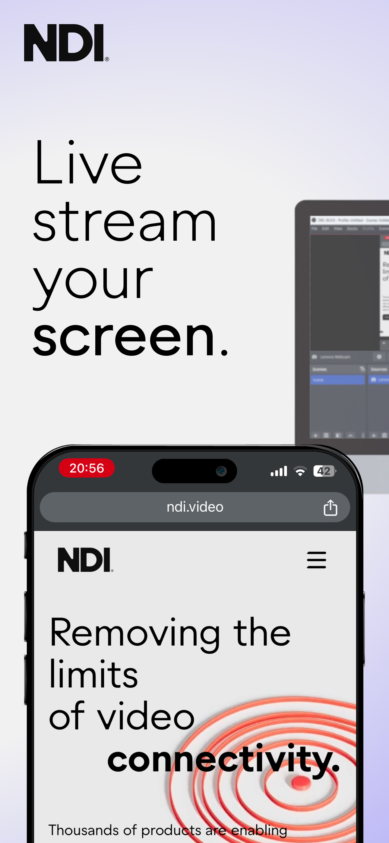 NDI Capture: Screen Sharing