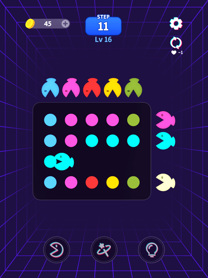 Bean Chomper - Color Dots Game
