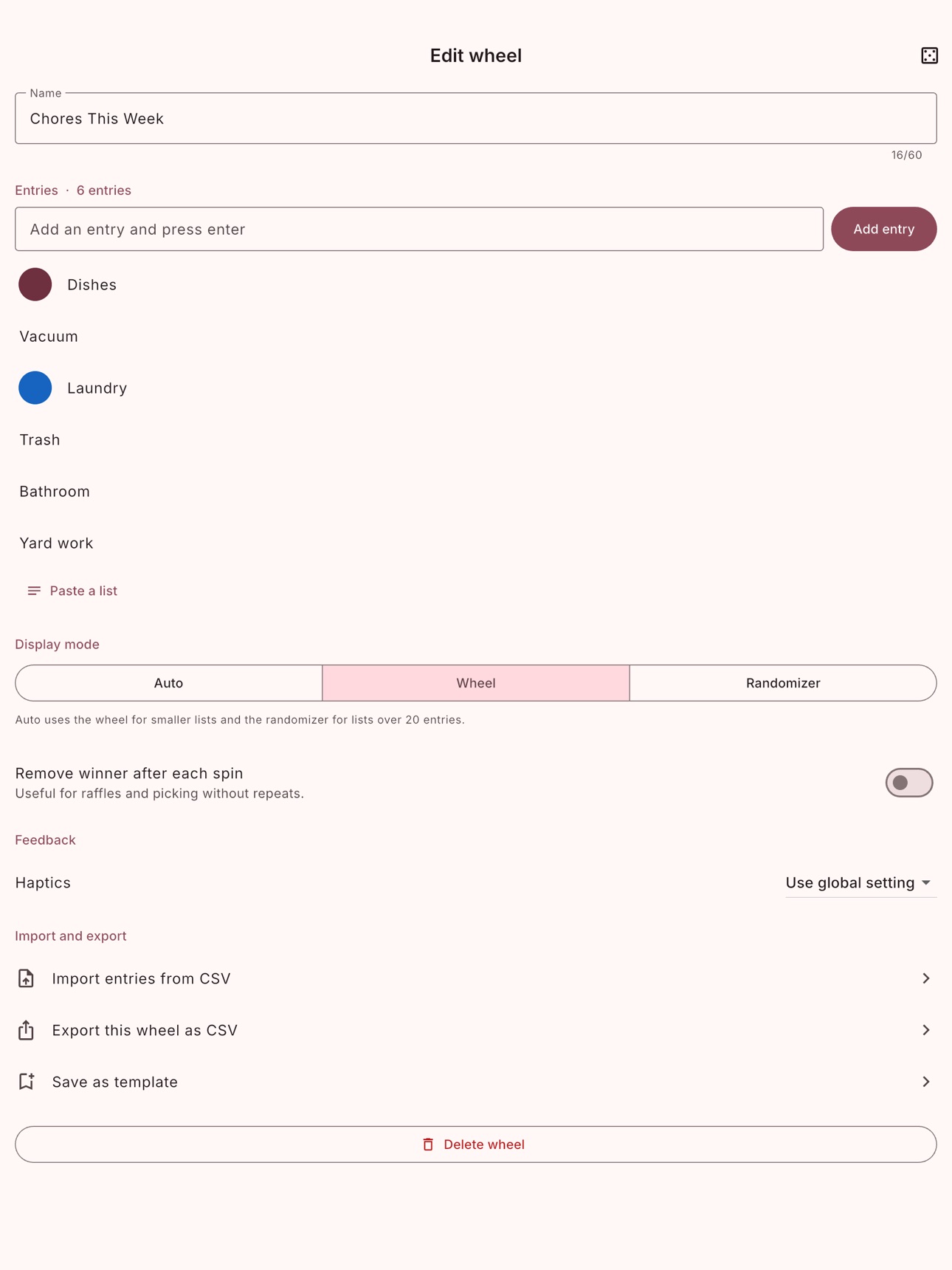 Screenshot 12 of Pivot: Let the Wheel Decide