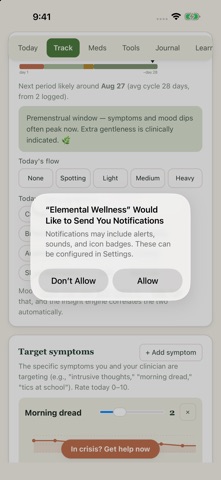 App screenshot
