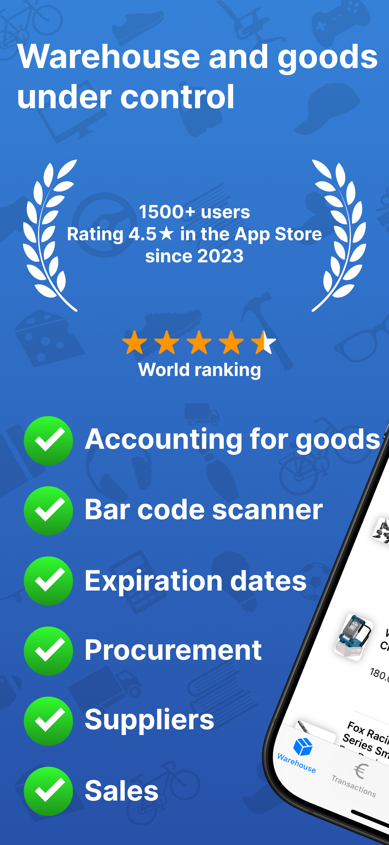 StockFlow: Warehouse control