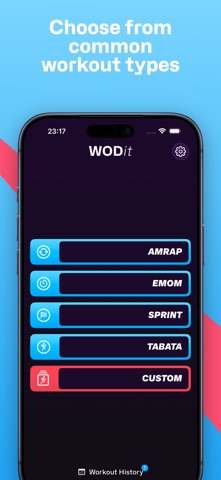 WODit Workout Interval Timer Screenshot 1 of 7