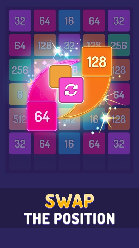 X2 Blocks: 2048 Number Puzzle screenshot 4