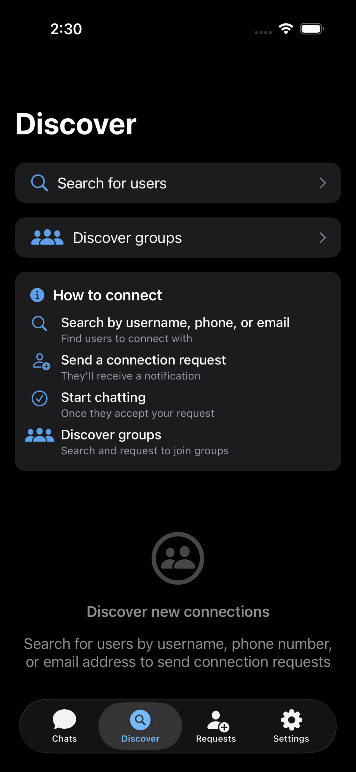 Orbit Messenger screenshot 4
