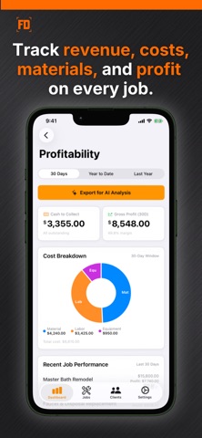 FieldDeck: Invoice & Estimate Screenshot 1 of 6