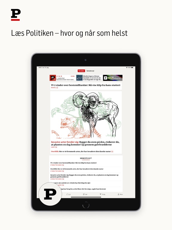 Screenshot #4 pour Politiken