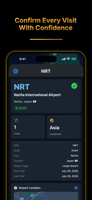 My Travel Map: SkyStamp screenshot 4