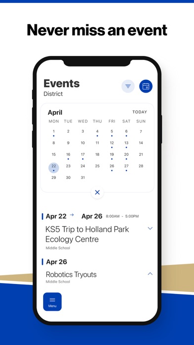 Alden Central School District Screenshot