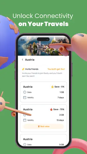 Sooty eSIM Travel & Internet screenshot 4
