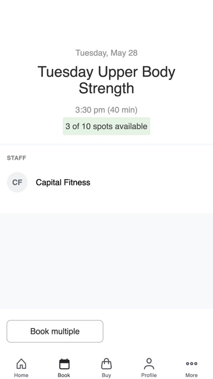 Capital Fitness Center