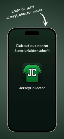 JerseyCollector iPhone screenshot