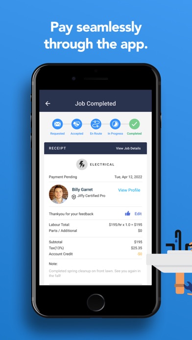 Jiffy iPhone screenshot 5 - Lifestyle app