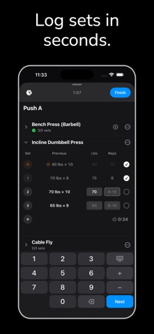 Dial - Workout Tracker Screenshot 2 of 6