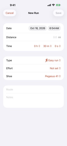 Stridebook: Running Log screenshot 3