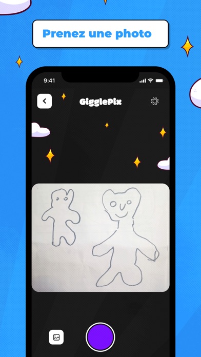 Screenshot #3 pour GigglePix : Croquis en Vie IA