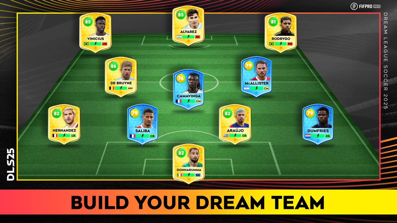 Dream League Soccer 2026 iOS Mod IPA screenshot 7 - iOS game interface