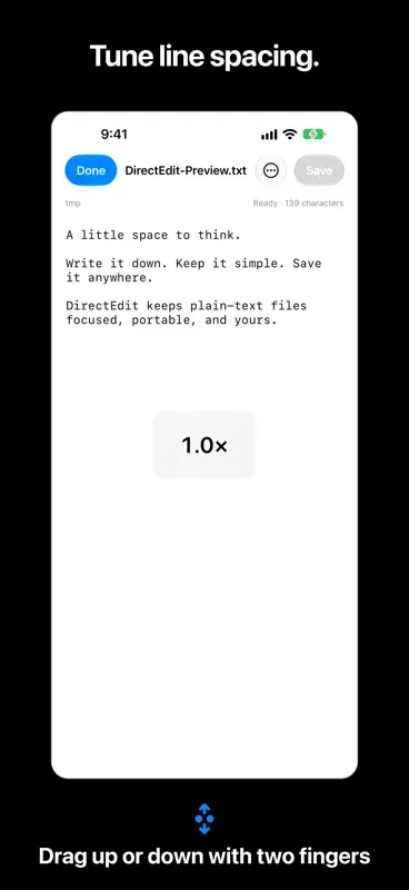 DirectEdit: Plain Text Editor screenshot 4 of 6