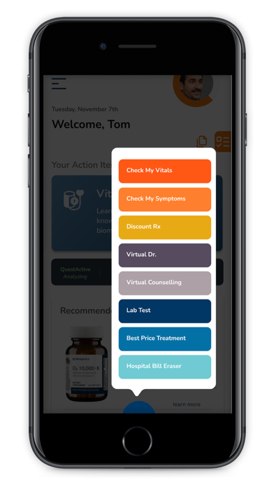 Health Compass vital110 Screenshot