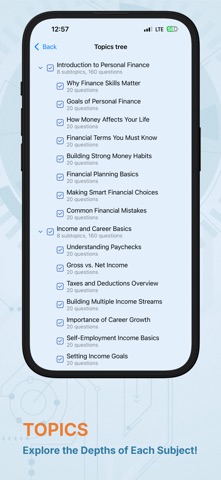 Personal Finance Test Screenshot 2 of 6