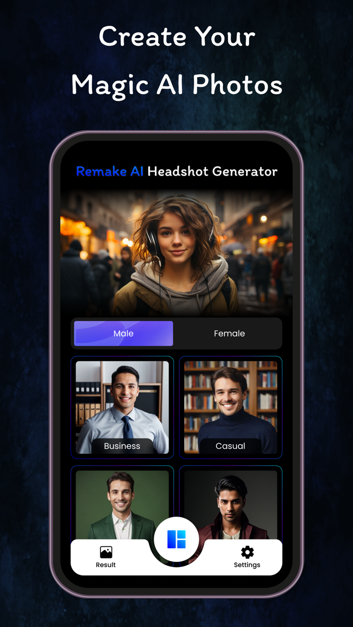 Remake Ai Headshot Generator