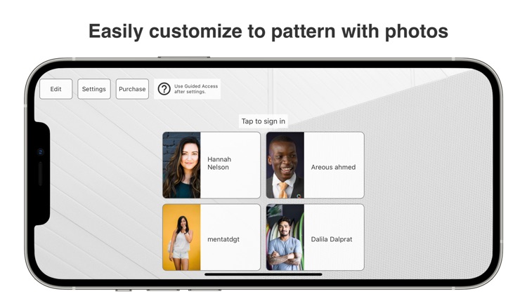 Reception App: iPad Check-in