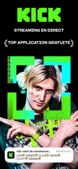 Capture d'écran de Kick - Live Streaming sur iPhone 1