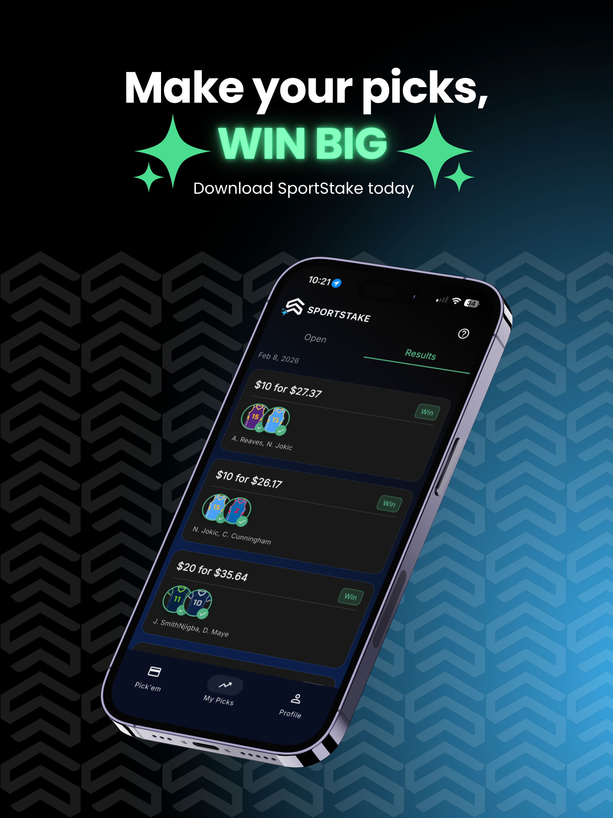 SportStake - Fantasy Sports screenshot 8